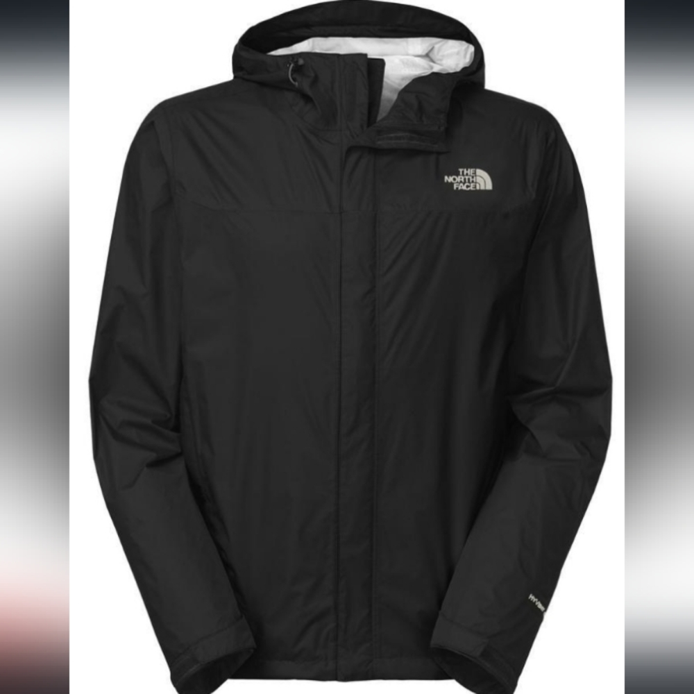 THE NORTH FACE Men's Venture 2 Dryvent Hooded Rain Shell Jacket Size L